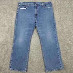 Levis Jeans Mens 40x30 Blue 559 Relaxed Straight Comfort Faded Flex Denim Pants